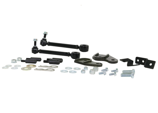 Whiteline 07-17 Jeep Wrangler / JK Front Sway Bar Link Kit - KLC237 for 2007-2018 Jeep Wrangler - front view
