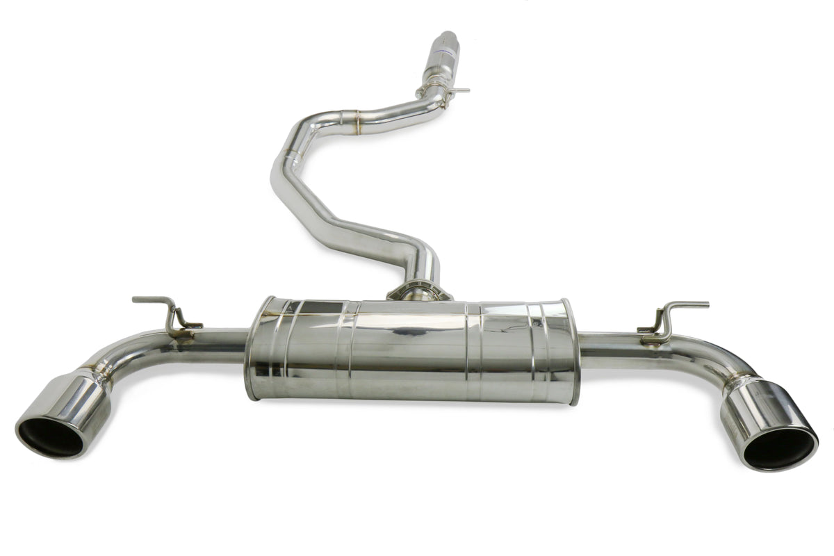 Invidia 13+ VW Golf GTI Q300 Rolled SS Tip Cat-Back Exhaust