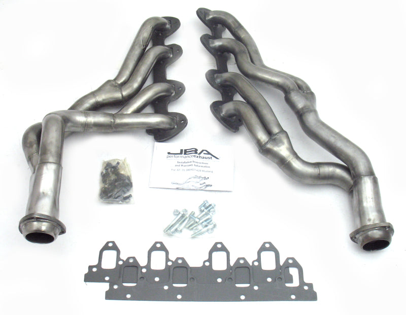JBA 67-70 Ford Mustang 390-428 FE 1-3/4in-2-1/2in Primary Raw 409 Tri Y Header - 6655S