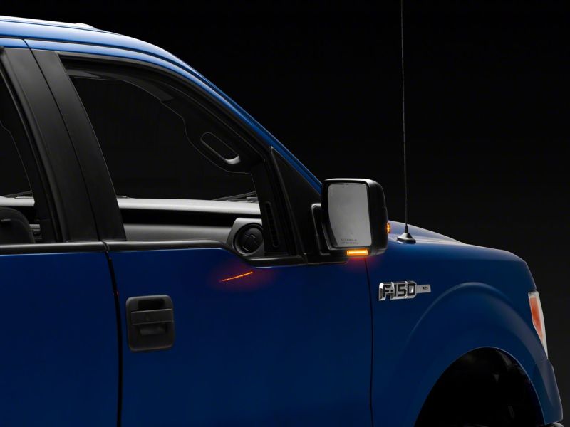 Raxiom 04-14 Ford F-150 Axial Series LED Sequential Mirror Mounted Turn Signals- Clear - T578176