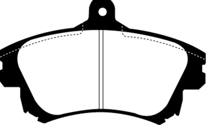 EBC 99-04 Volvo S40 1.9 Turbo T4 (200 BHP) Ultimax2 Front Brake Pads - UD837
