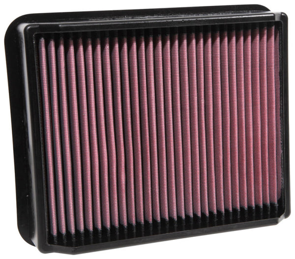 K&N 15-18 Toyota Hiace L4-2.5L DSL Replacement Drop In Air Filter - 33-3143 by K&N Engineering - front view