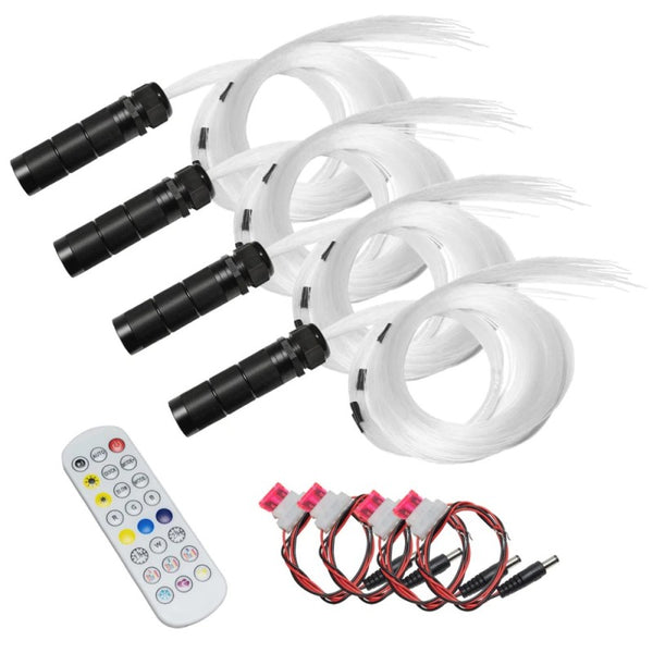 Oracle Lighting Fiber Optic Wheel Liner ColorSHIFT RGBW Kit-40W LED/600 Fibers  - 5898-333 by ORACLE Lighting