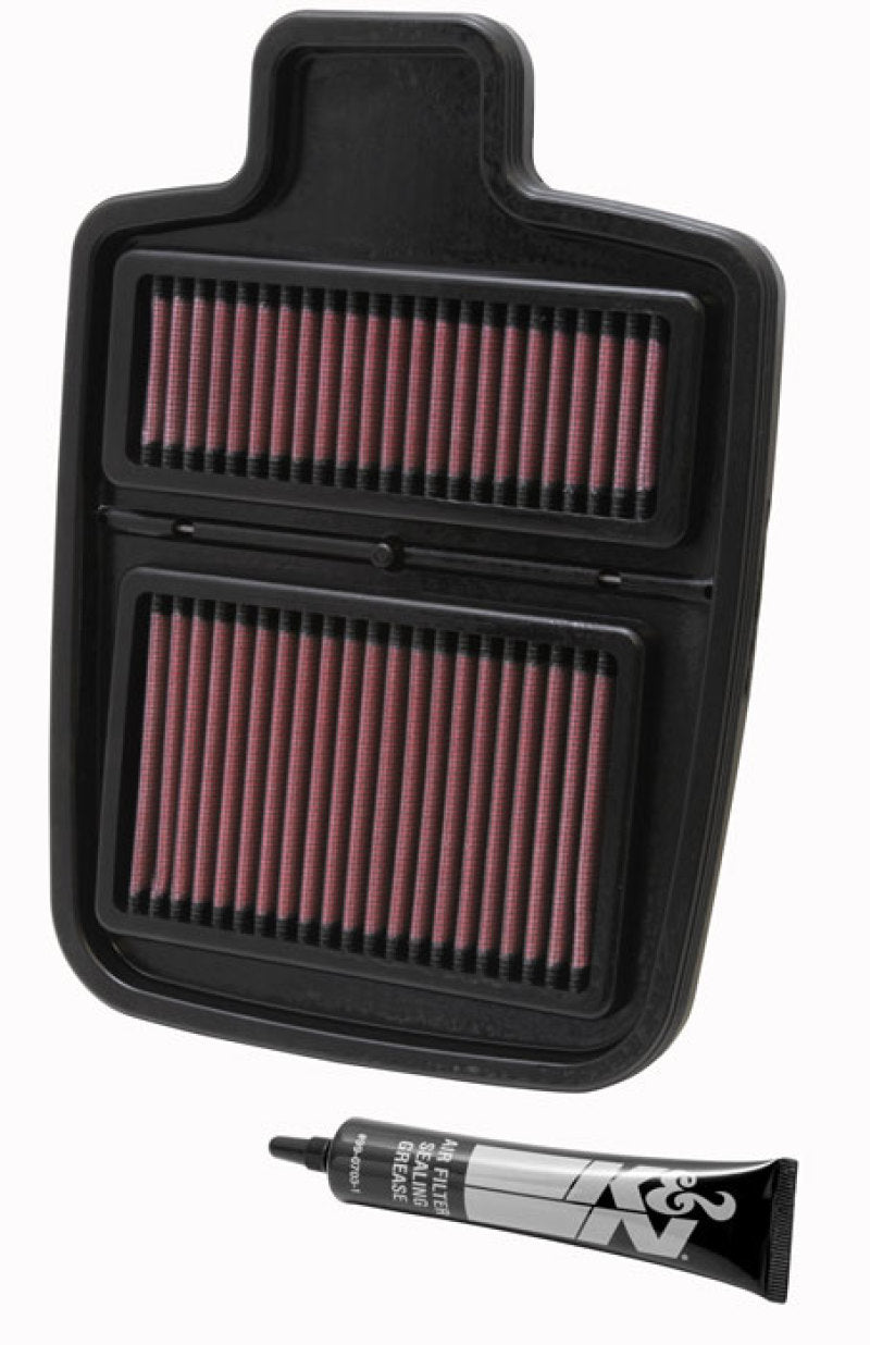 K&N Replacement Air Filter - 10.625in O/S L x 7.625in O/S W x .688in H for Arctic Cat - AC-7009