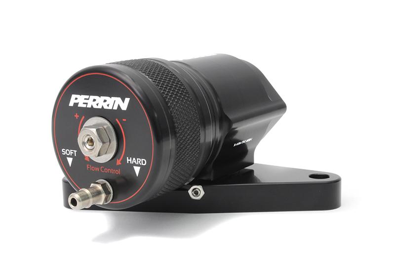 Perrin Subaru 02-07 WRX / 04-15 STI Black Blow Off Valve kit Recirculation Only - PSP-TAC-600BK