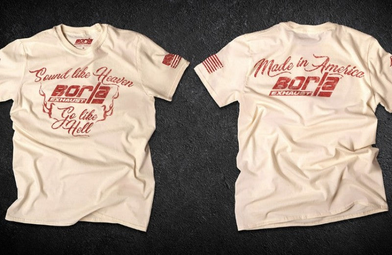 Borla Sound Like Heaven Go Like Hell T-Shirt 2X-Large - 21590