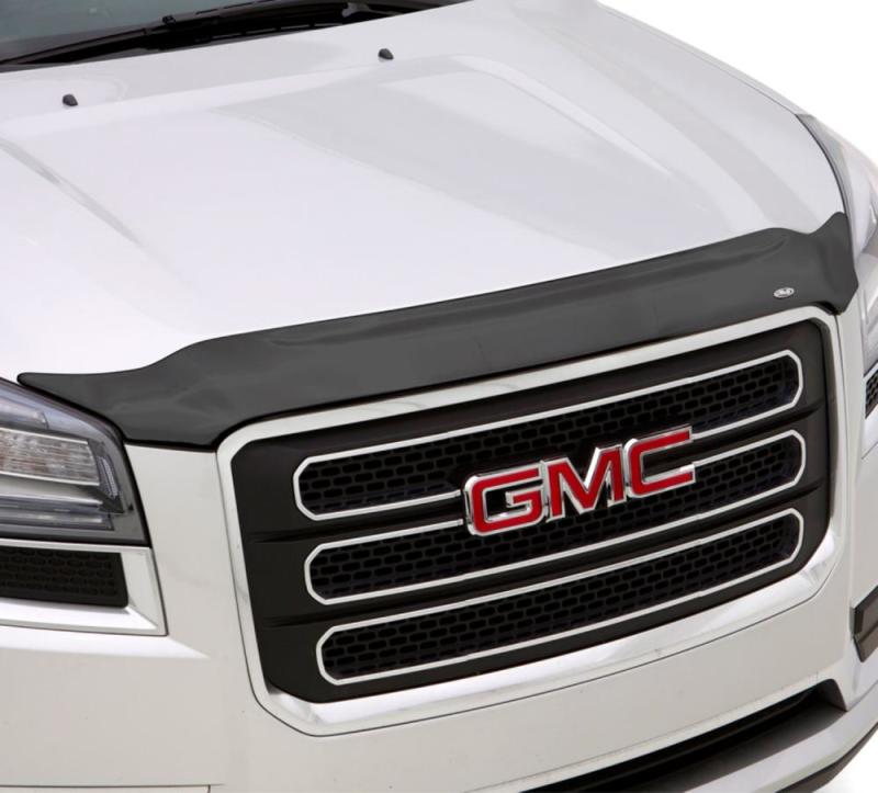 AVS 09-18 Dodge RAM 1500 Sport Aeroskin Low Profile Acrylic Hood Shield - Smoke - 322112