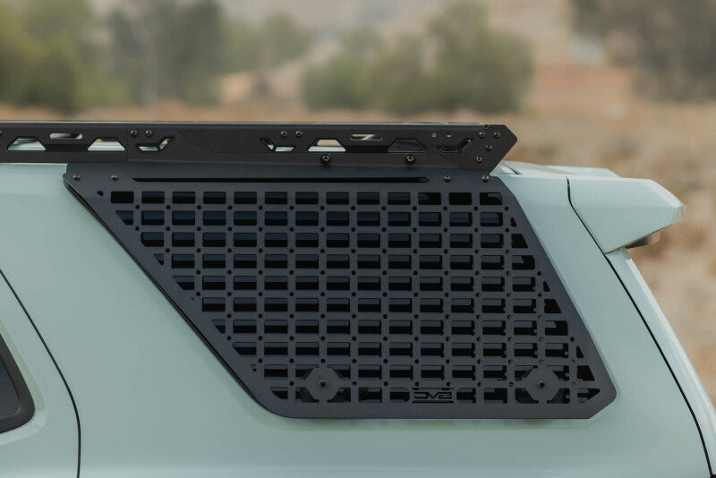 DV8 25-26 Toyota 4Runner Exterior Window Molle for DV8 Roof Rack - Driver - RRTF3-02EMD