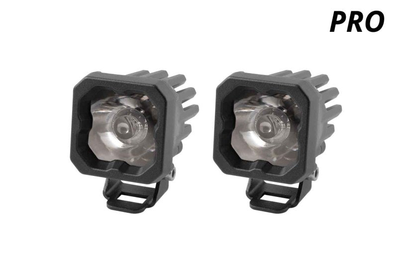 Diode Dynamics Stage Series C1 LED Pod Pro - White Spot Standard ABL (Pair) - DD6465P