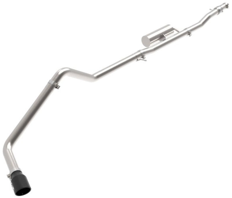 aFe POWER MACH Force-Xp 2.5in Axle-Back Exhaust System 16-20 Chevrolet Camaro SS V8 6.2L - Black - 49-44118-B