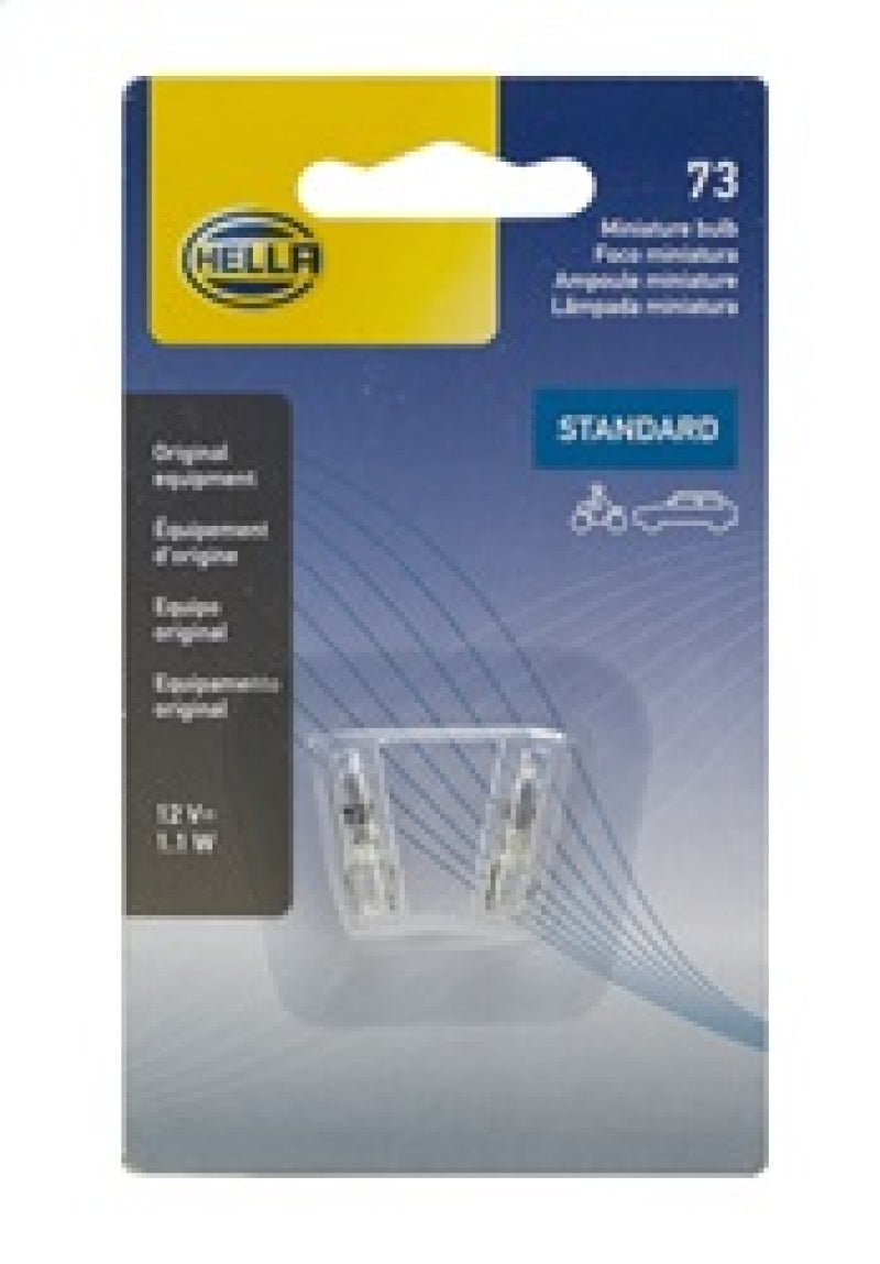 Hella Bulb 73 12V 11W W21X49D T175 (2) - 73TB