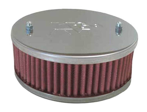 K&N Universal Custom Air Filter - Oval 1.375in Flange / 4.875in ID / 2.25in Overall Height - 56-9093 by K&N Engineering - fro