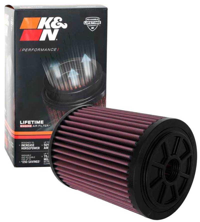 K&amp;N 19-20 Audi A6 L4-2.0L DSL Replacement Drop In Air Filter - E-0640