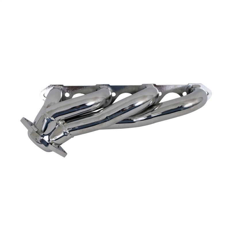 BBK 87-95 Ford F150 Truck 5.0 302 Shorty Unequal Length Exhaust Headers - 1-5/8 Silver Ceramic - 35100