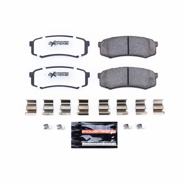 Power Stop 03-22 Toyota 4Runner Rear Z36 Truck & Tow Brake Pads w/Hardware - Z36-606 for 2003-2023 Lexus GX - front view