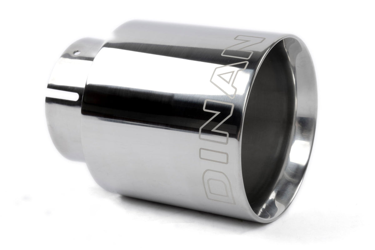 Dinan - Double-Walled 4" Clamp-On Exhaust Tip (Polished) - D663-0637-BOX