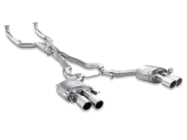 Akrapovic 13-17 BMW M6 Gran Coupe (F06) Evolution Line Cat Back (Titanium) w/ Carbon Tips - ME-BM/T/6H-C