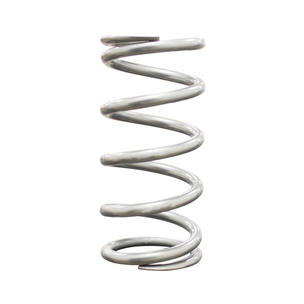 QA1 2-1/2in ID High Travel Spring - 7in Length x 250lbs/in - Silver Powder Coated - 7HT250 by QA1 - front view