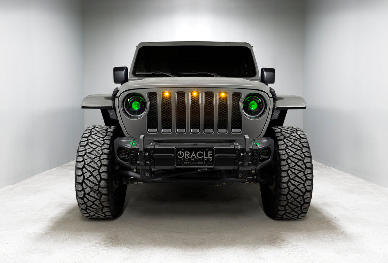 Oracle Oculus Bi-LED Projector Headlights for Jeep JL/Gladiator JT - w/ Simple Cntrl SEE WARRANTY - 5839-504-B