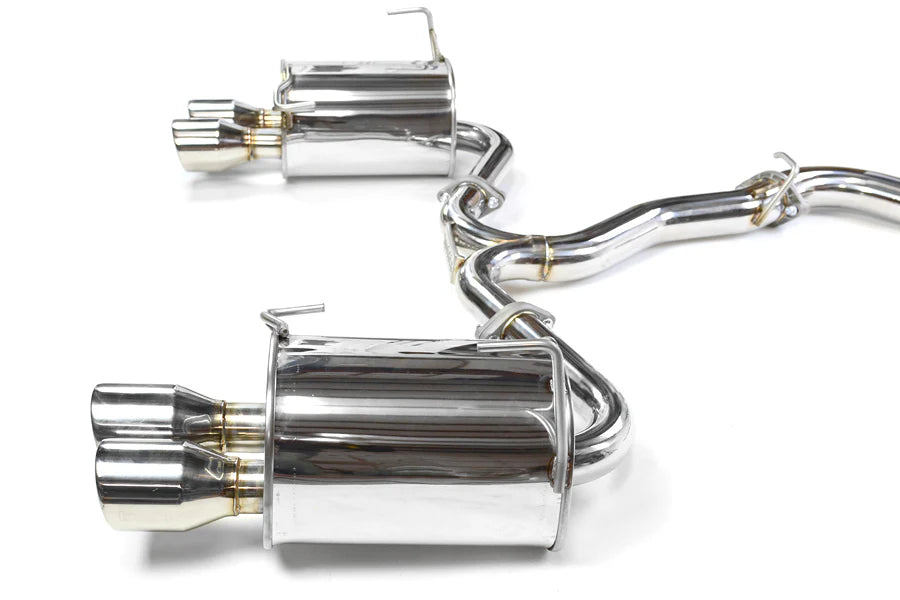 Invidia 11+ STI/WRX Sedan Only 76mm Q300 Stainless Steel Tip Cat-back Exhaust