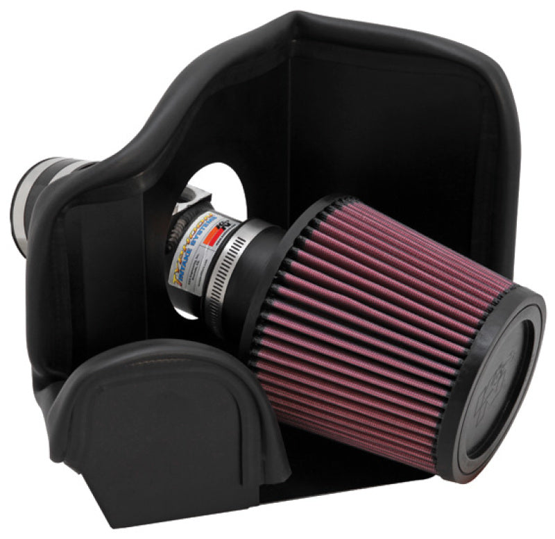 K&N 2010 Mazda3 L4-2.5L Typhoon Short Ram Intake - 69-6013TTK for 2010-2012 Mazda 3 - front view