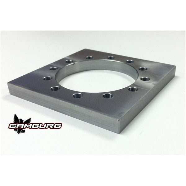 Camburg 4130 SQ. Bolt-on Spindle Snout Block - CAM-010018 by Camburg - front view
