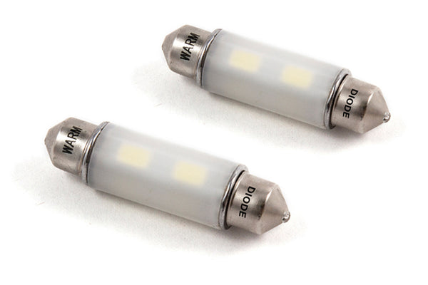 Diode Dynamics 41mm HP6 LED Bulb Warm - White (Pair) - DD0354P for 2008-2023 Dodge Challenger - front view