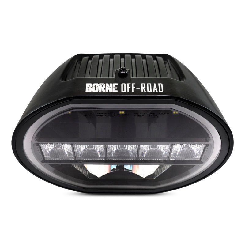 Borne Off-Road Light (Kit of 2) 7in Round - BNLT-RD7-2