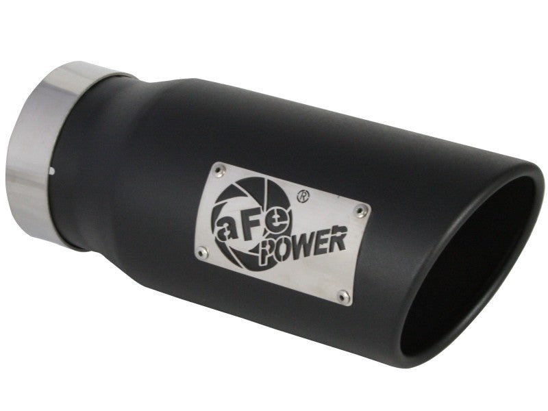 aFe Gemini XV 3in 304 SS Cat-Back Exhaust 19-21 Ram 1500 V8 5.7L Hemi w/ Black Tips - 49-32081-B