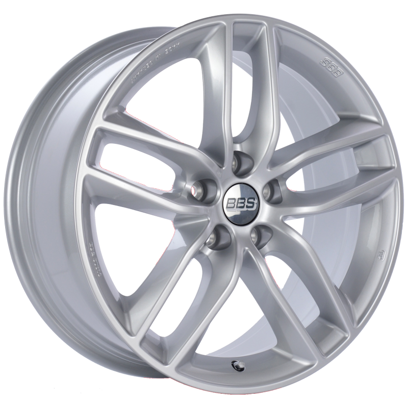 BBS SX 17x7.5 5x112 ET35 Sport Silver Wheel -82mm PFS/Clip Required - SX0302SK