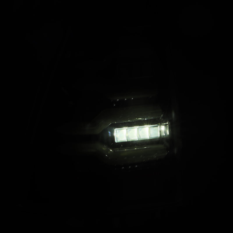 AlphaRex 03-09 Toyota 4Runner LUXX-Series LED Tail Lights- Black - 690070