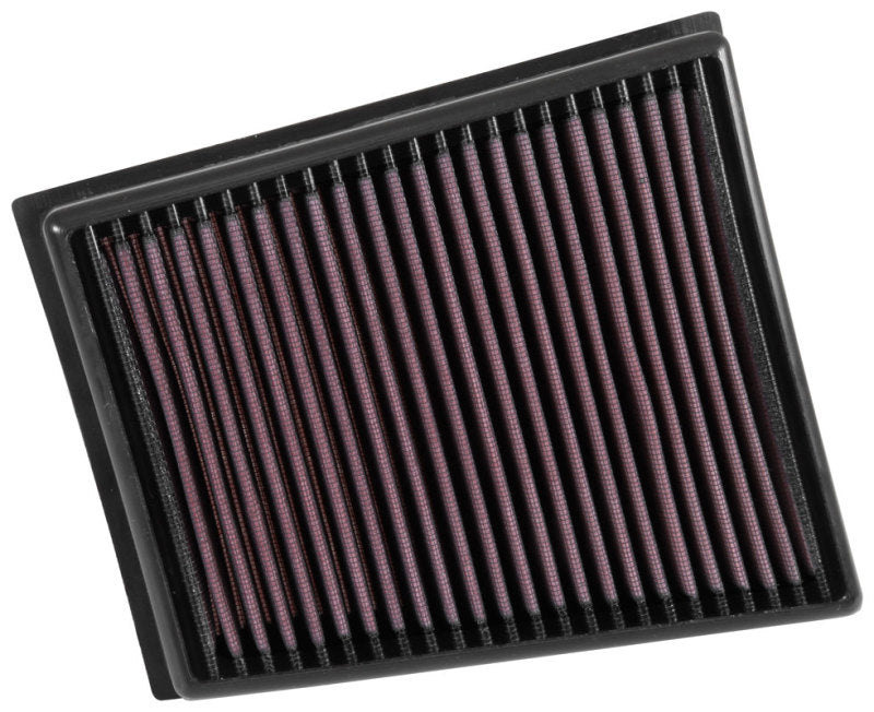 K&N 2016 Renault Megane IV L4-1.5L DSL Replacement Drop In Air Filter - 33-3057 by K&N Engineering - front view