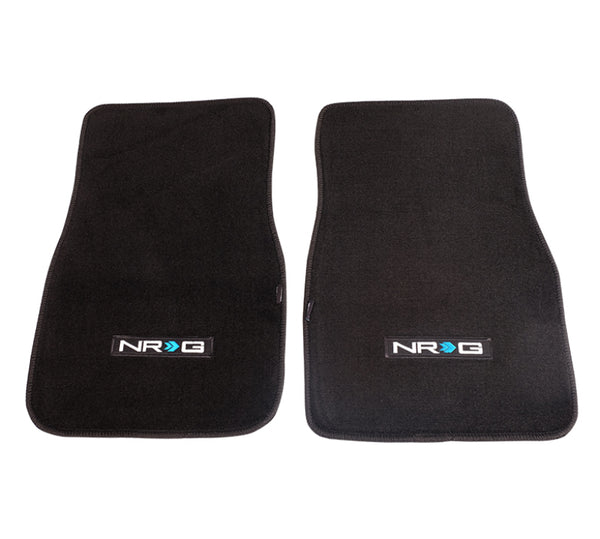 NRG Floor Mats - Universal (NRG Logo) - 2pc. - FMR-800 - front view