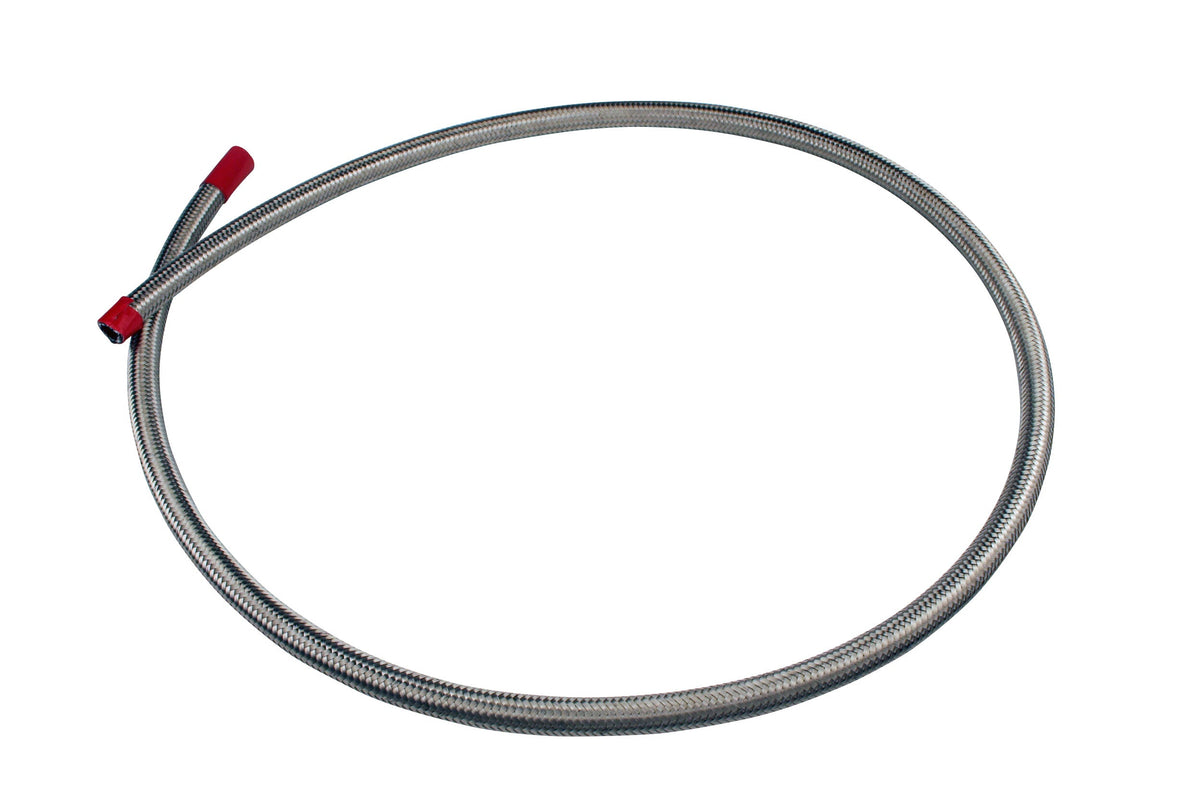 Aeromotive SS Braided Fuel Hose - AN-08 x 12ft - 15706