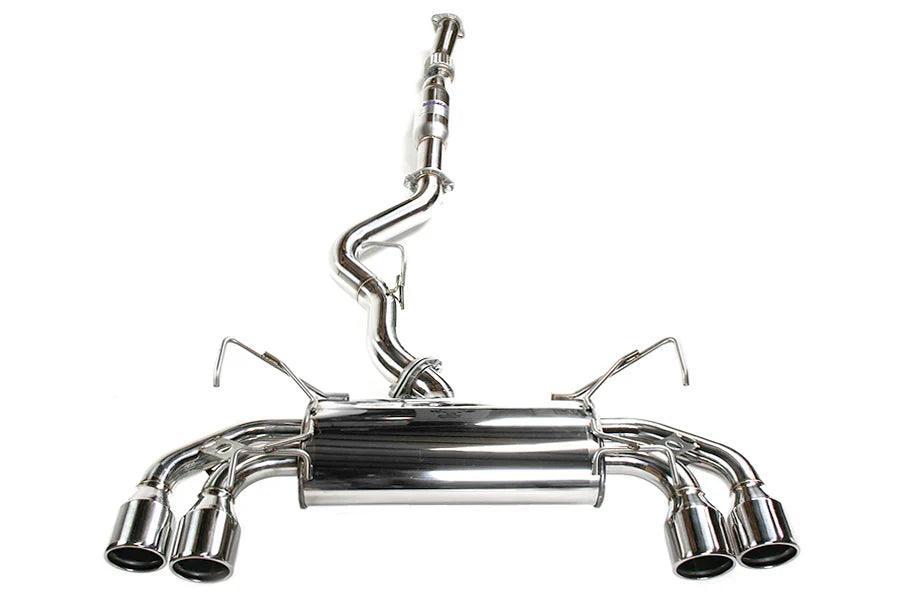 Invidia 08+ STi Hatch Dual Q300 Stainless Steel Tip Cat-back Exhaust