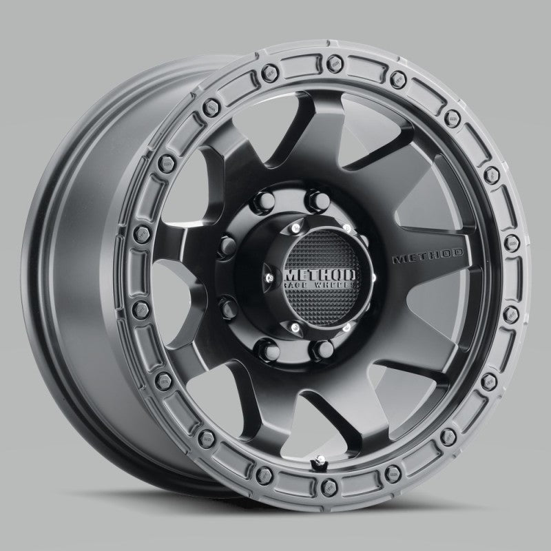 Method MR317 20x9 +18mm Offset 8x170 130.81mm CB Matte Black Wheel - MR31729087518