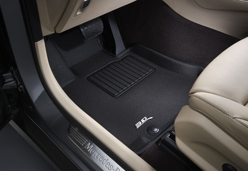 3D MAXpider 22+ Toyota GR86 / Subaru BRZ Kagu Black Floor Mat - Row 1