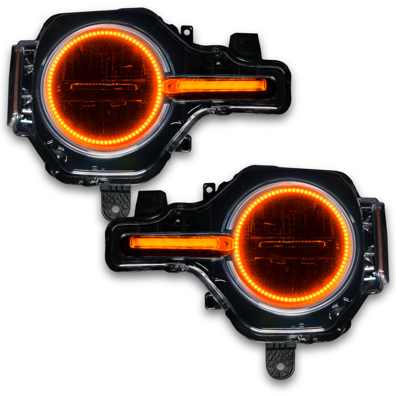 Oracle 2122 Ford Bronco Headlight Halo Kit w/DRL Bar  Base Headlights w/Simple Control SEE WARRANTY - 1471-504