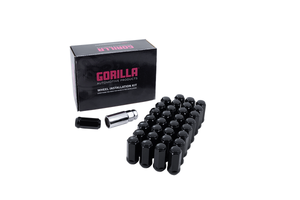 Gorilla Automotive - 8lug 9/16 3/4 Hex Wik Duplex Blk - K8LT19-00916BGR