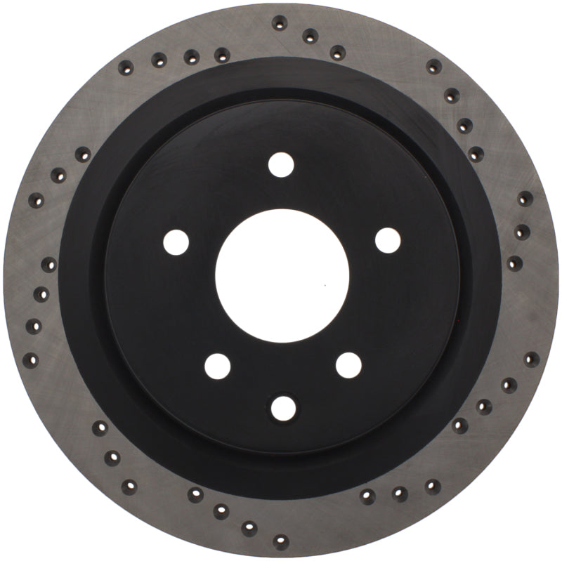 StopTech 08-09 Infiniti EX35 / 05-08 G35 / 09 G37 / 06-09 M35/M45 Drilled Left Rear Rotor - 128.42088L