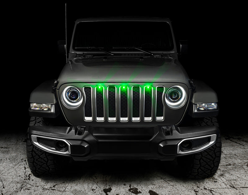 Oracle Pre-Runner Style LED Grille Kit for Jeep Wrangler JL - Green SEE WARRANTY - 5870-004
