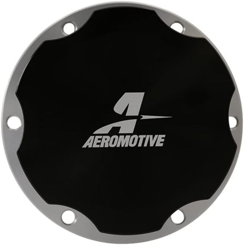 Aeromotive Fillcap - Screw-On - 3in - Flanged - 6-Bolt - Black - 18730