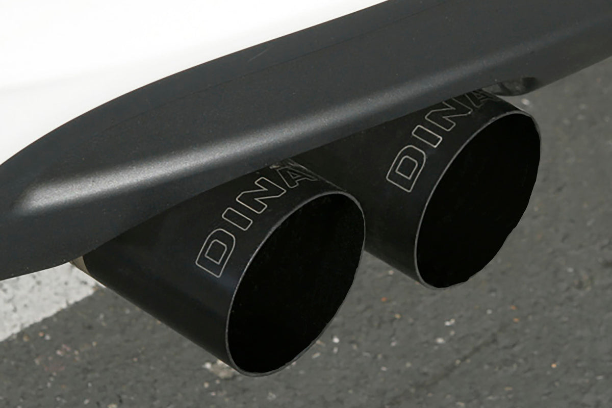 Dinan - Free Flow Axle-Back Exhaust - 2008-2013 BMW 135i/135is - D660-0025-BLK