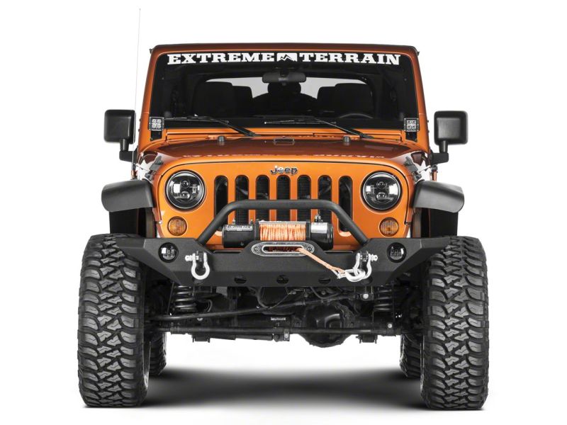 Raxiom 07-18 Jeep Wrangler JK Windshield Mounted Light Brackets - J106735