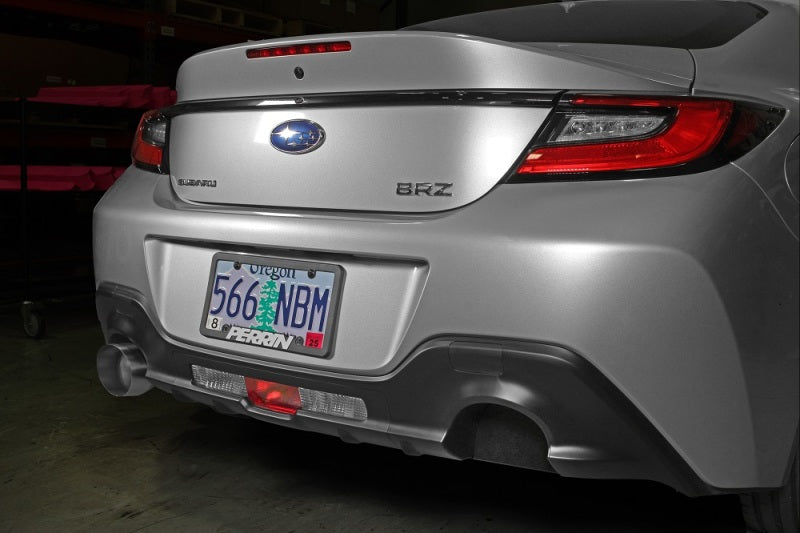 Perrin 22+ BRZ/GR86 Exhaust Cutout Plate (Right Side For Single Outlet Exhaust Systems) - PSP-BDY-604R