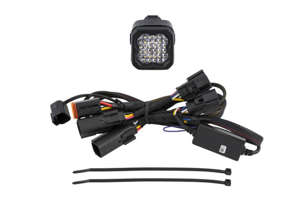 Diode Dynamics Hitch Mount LED Pod Reverse Kit for GMC Sierra 1500 2019-2023 C1R - DD7646 for 2019-2025 Chevrolet Silverado 1