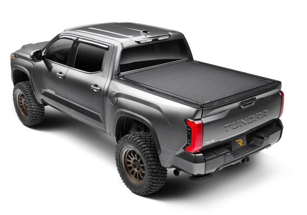 BAK 22+ Toyota Tundra Revolver X4s 5.6ft Bed w/T-Slot Rails - 80440RK for 2022-2026 Toyota Tundra - front view
