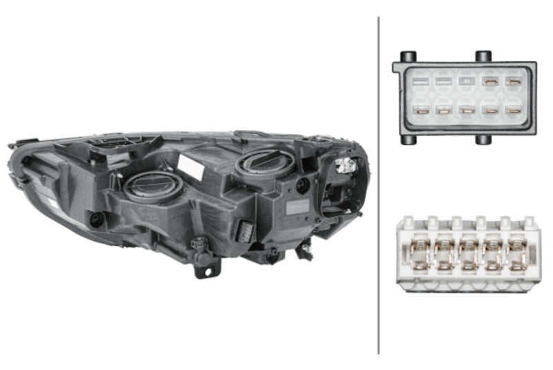 Hella 2018-2020 Buick Regal Sportback Headlight Assembly - 354869101