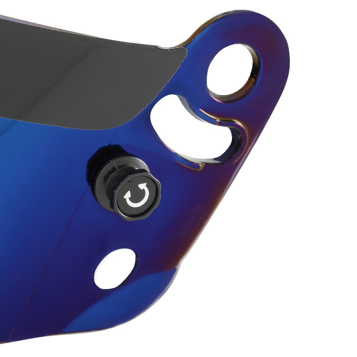 RaceQuip PRO Series Shield - Blue Iridium