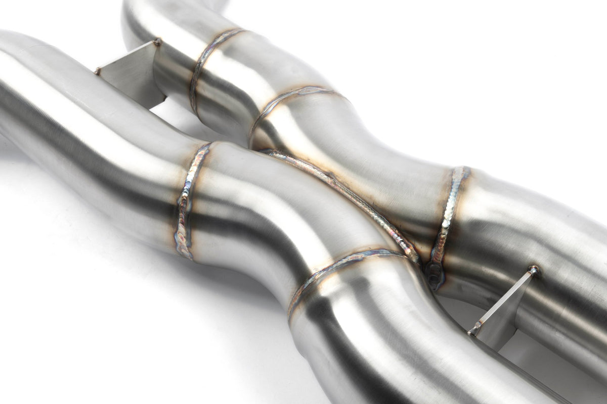 Dinan - High Flow X-Pipe Exhaust - 2024-2026 LCI BMW X5M/X6M - D660-0103